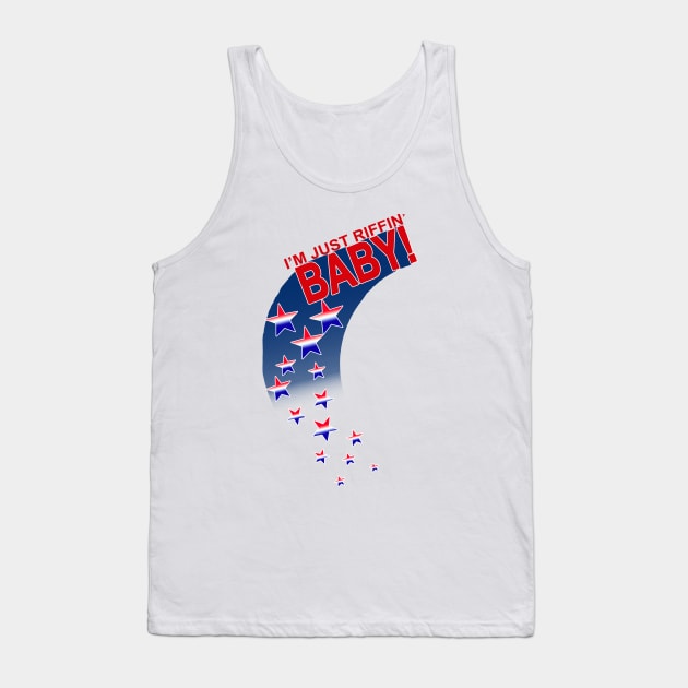 Riffin' (Falling Stars) Tank Top by OptionaliTEES